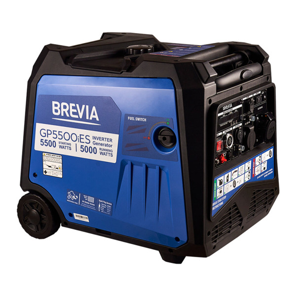 Картинка - Генератор Brevia GP5500iES инверторный бензиновый 5,5 кВт (ном 5,0 кВт)