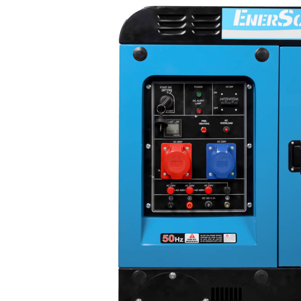 Картинка - Генератор дизельный EnerSol SKDS-14E-3B