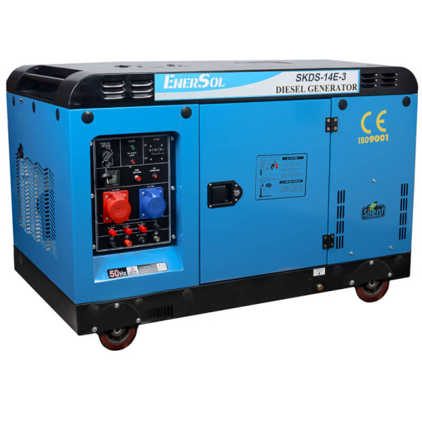 Картинка - Генератор дизельный EnerSol SKDS-14E-3B