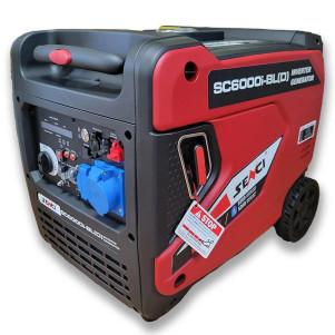 Інверторний генератор газо-бензиновий SENCI SC6000iBL(D)