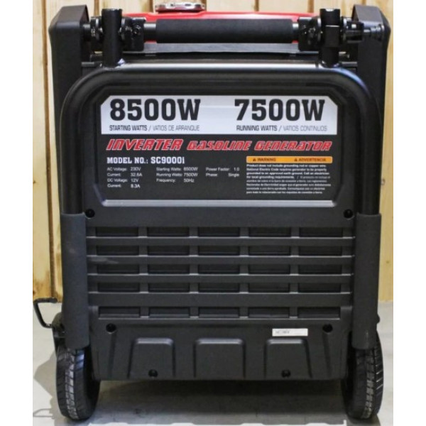 Картинка - Инверторный бензиновый генератор SENCI SC9000iE + пульт дистанционного управления