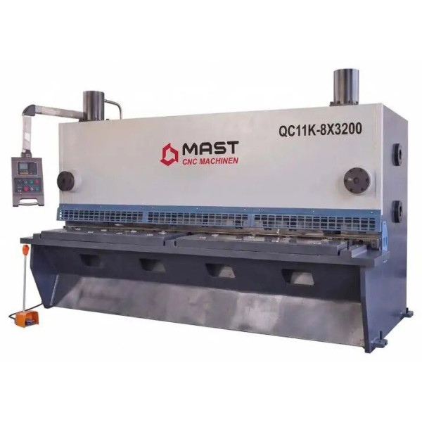 Картинка - Гидравлические гильотинные ножницы MAST CNC MACHINEN QC11K-8X3200 с TP10S