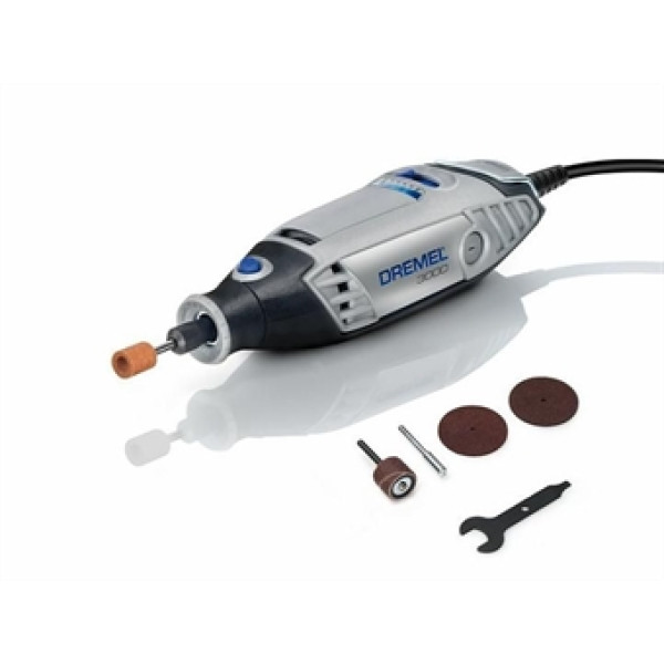 Фото - Багатофункціональний інструмент Dremel 3000-1 / 5 1 приставка + 5 насадок в комплекті