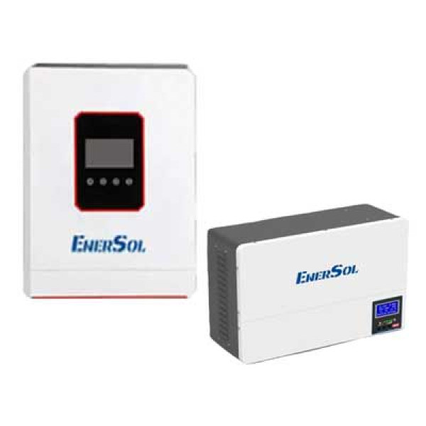 Картинка - Гибридный инвертор EnerSol EHI-SUNONECO6.2KW + Аккумулятор батарея LiFePO4 EnerSol EB-SK-51.2V100Ah