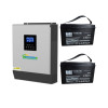 Картинка - Солнечный фотоэлектрический инвертор OFF-GRID PWM3KW50A PWM 3 KW + WiFi + аккумулятор Bass Polska AGM BP-5976