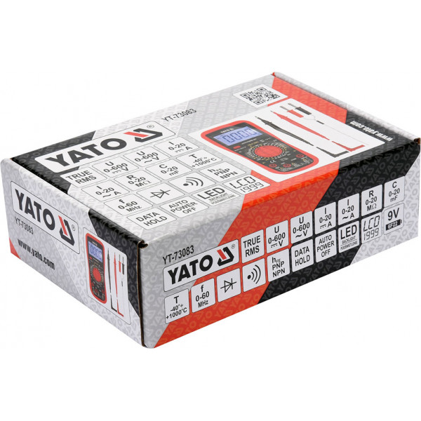 Фото - Мультиметр YATO YT-73083