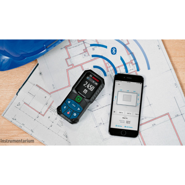 Картинка - Лазерный дальномер Bosch GLM 50-27 CG (0601072U00)