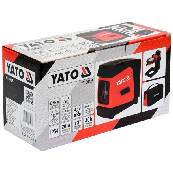 Фото - Нівелір лазерний YATO YT-30427