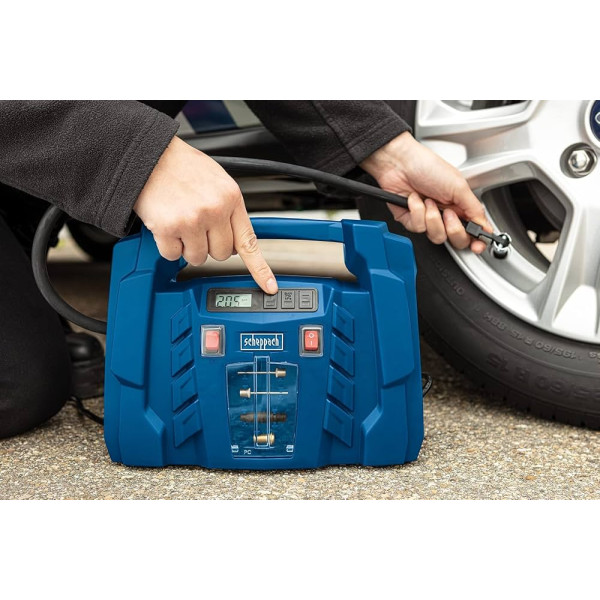 Картинка - Компрессор мобильный Scheppach AIRFORCE-5