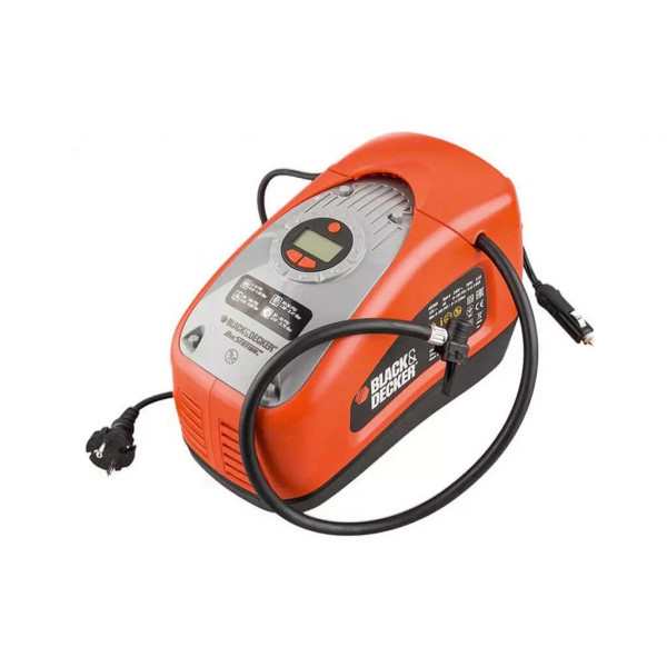 Картинка - Компрессор автомобильный BLACK+DECKER ASI300