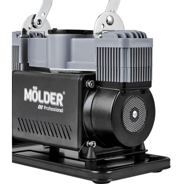 Картинка - Компрессор автомобильный Molder Turbo Air с зажимами АКБ MA25300