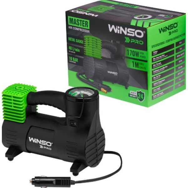 Картинка - Компрессор автомобильный Winso Pro Master 135000