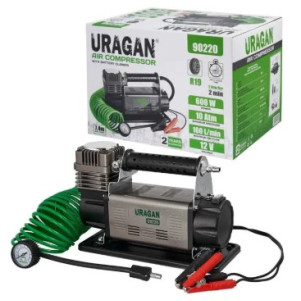 Компрессор автомобильный Uragan 90220