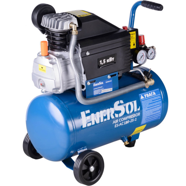 Картинка - Компрессор воздушный поршневой EnerSol ES-AC180-25-1