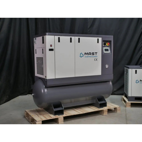 Картинка - Винтовой компрессор Mast LZN-8 COMBO inverter (осушитель + ресивер 300 л, двигатель на постоянных магнитах)