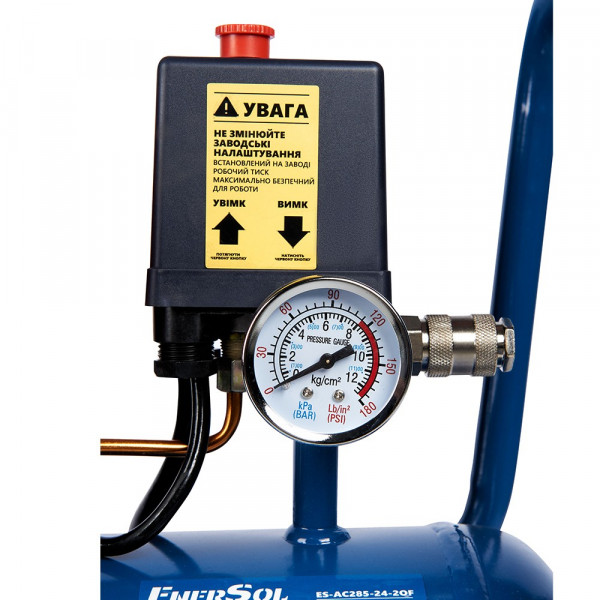Картинка - Компрессор воздушный поршневой Enersol ES-AC285-24-2OF