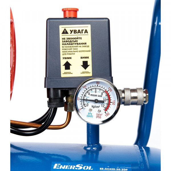 Картинка - Компрессор воздушный поршневой Enersol ES-AC430-50-2OF
