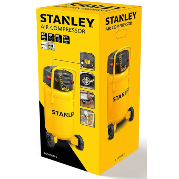 Картинка - Компрессор воздушный поршневой STANLEY D 230/10/50V