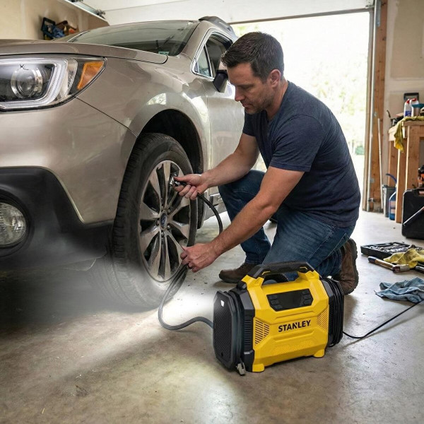 Картинка - Компрессор автомобильный-воздуходувка STANLEY SXIF3501