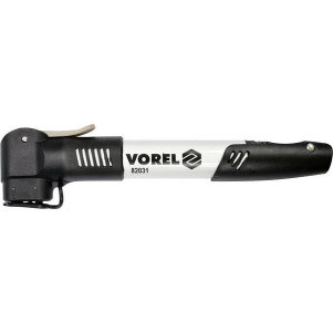 Насос ручной VOREL телескопический, для велосипеда 82031