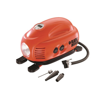 Компресор автомобільний BLACK + DECKER ASI200