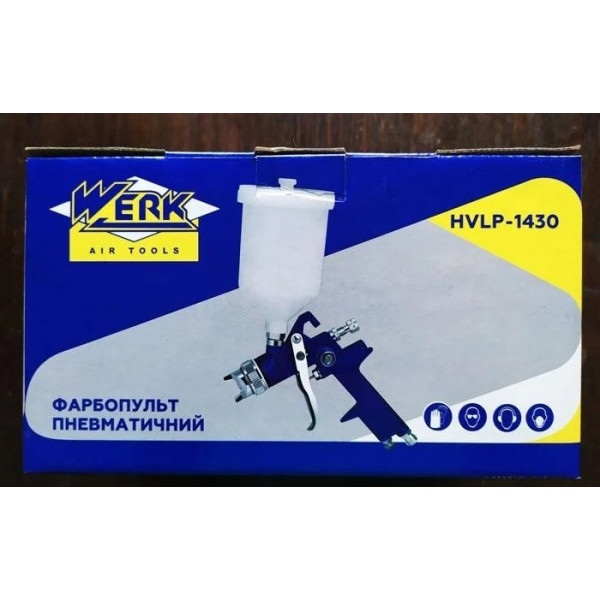 Картинка - Пневмокраскопульт WERK HVLP-1430