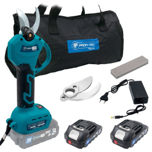 Аккумуляторный секатор PROFI-TEC PES20BL