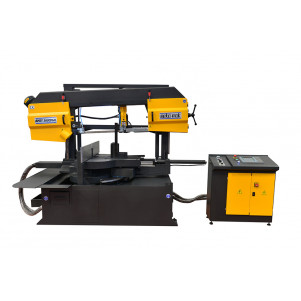 Напівавтоматична двоколонна стрічкова пилка по металу Beka-Mak BMSY-360CDGH