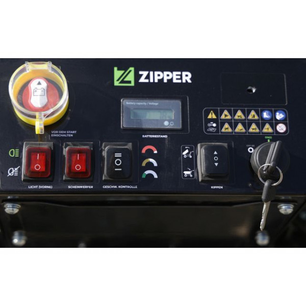 Фото - Акумуляторна тачка ZIPPER ZI-ED500