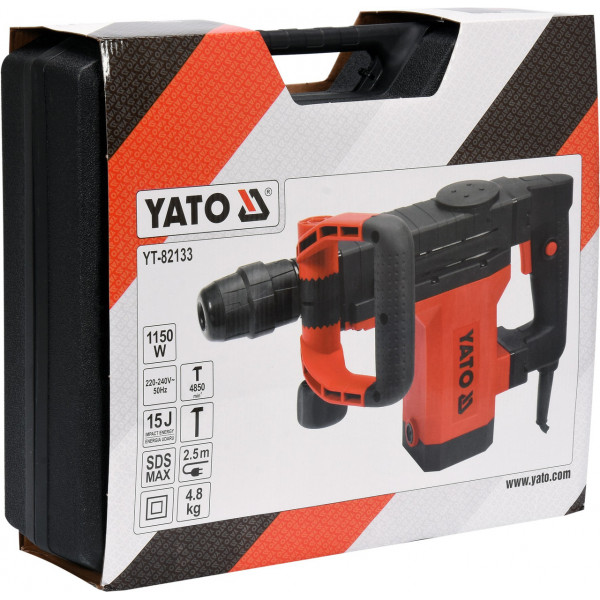 Картинка - Отбойный молоток SDS-MAX 1150W YATO YT-82133