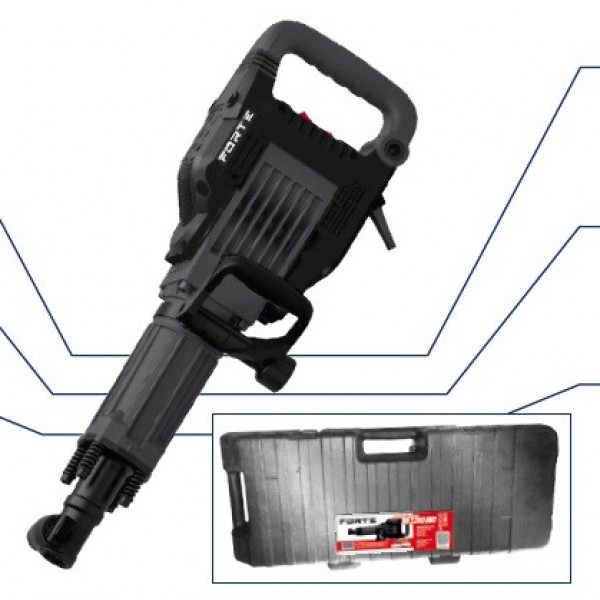 Картинка - Отбойный молоток FORTE HEX DH 2360 AVC