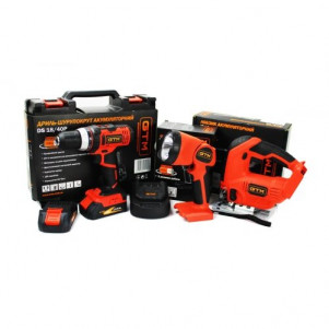 Набір з 3-х акумуляторних інструментів GTM PROMO_1