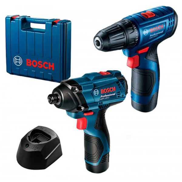 Фото - Набір інструментів Bosch GSR 120-LI + GDR 120-LI