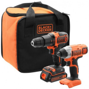 Набор из двух инструментов BLACK+DECKER BDCHD18