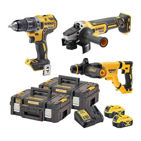 Картинка - Набор из трех бесщеточных инструментов DeWALT DCK327P2T