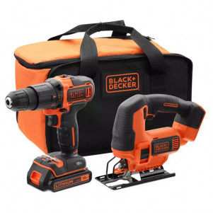 Набір з двох інструментів BLACK+DECKER BCK22S1S