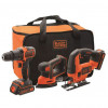Фото - Набір із трьох інструментів Black&Decker BCK31S1S