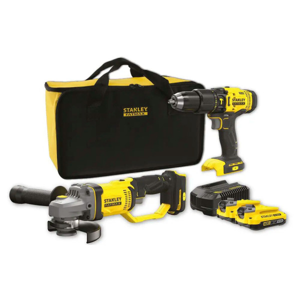 Фото - Набір акумуляторних інструментів STANLEY FatMax SFMCK471D2S