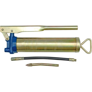 Шприц мастильний VOREL V= 400 см3 з гнучкою і жорсткою трубками