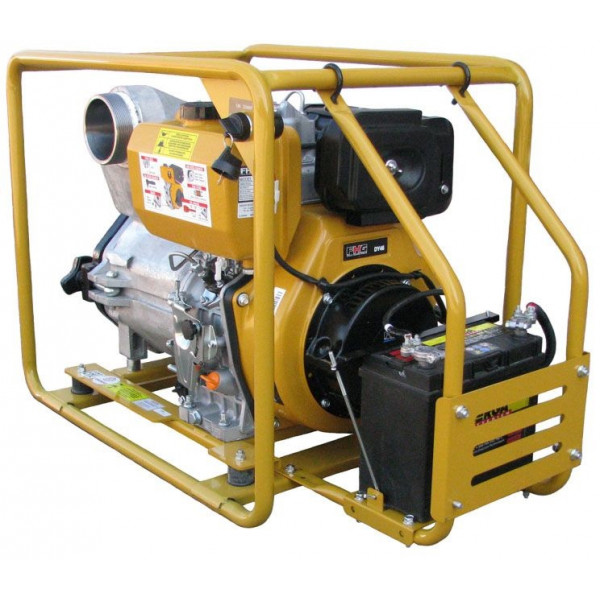 Картинка - Мотопомпа дизельная Daishin PTD306TS для грязной воды электростарт