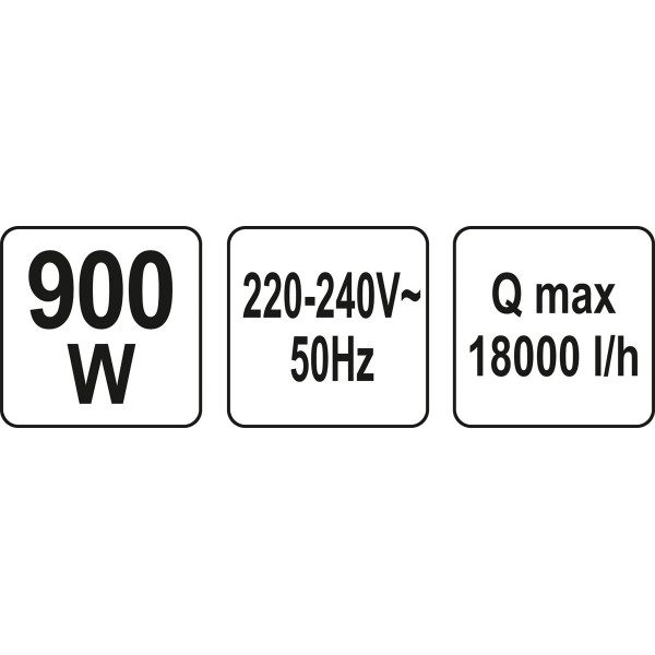 Картинка - Насос для грязной воды Yato YT-85333