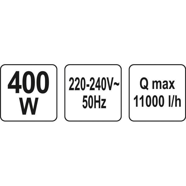 Картинка - Насос для грязной воды Yato YT-85330