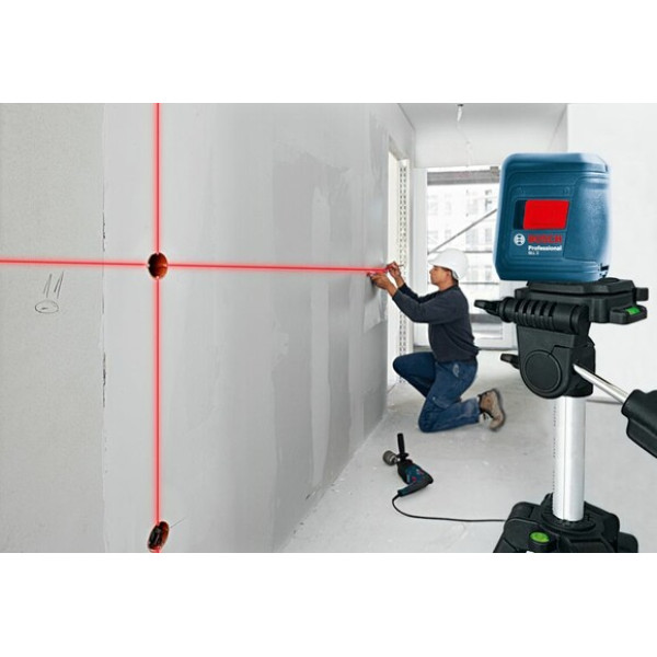 Фото - Лазерний нівелір Bosch GLL 2 + MM 2