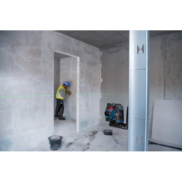 Фото - Лазерний нівелір Bosch GLL 2-15 G + LB 10 + DK 10 + кейс
