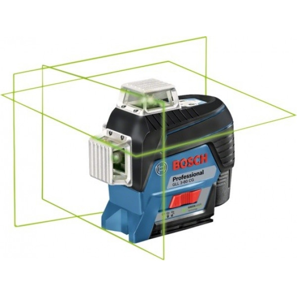 Фото - Лазерний нівелір Bosch GLL 3-80 CG (12 V) + BM 1 + L-Boxx