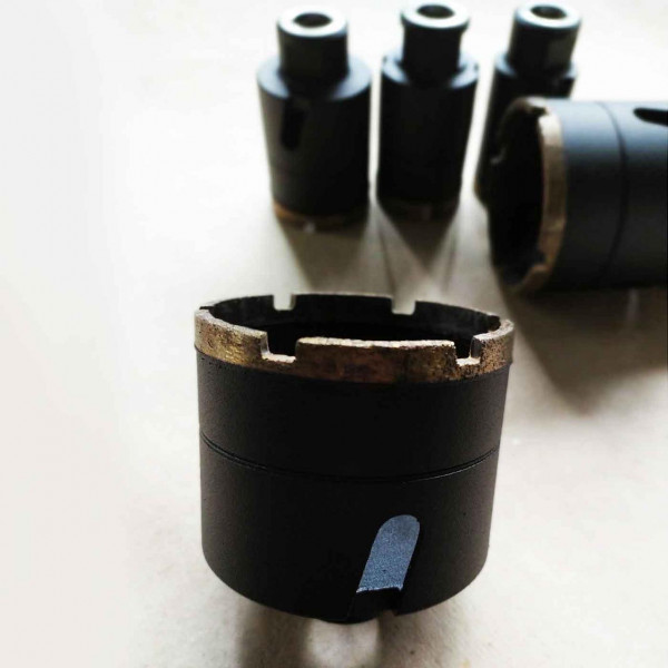 Картинка - Алмазное сверло по керамограниту SUPERHARD 68х50xM14 мм