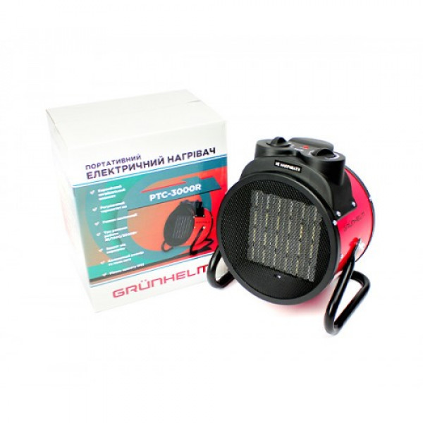 Картинка - Обогреватель электрический GRUNHELM РТС-3000R