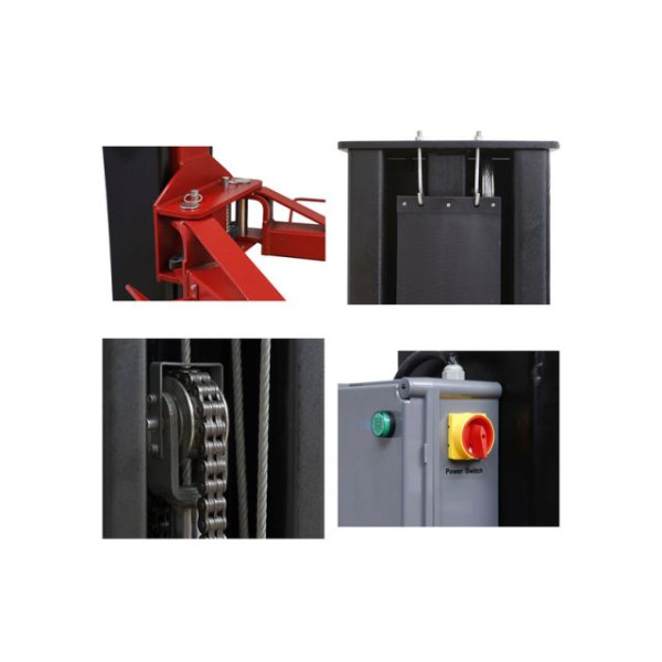 Картинка - Автоматический двухколонный подъемник REDATS L-220