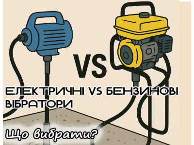 Електричні vs бензинові вібратори: що вибрати?
