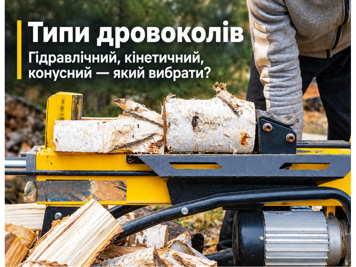 Типы дровоколов: гидравлический, кинетический, конусный – какой выбрать?